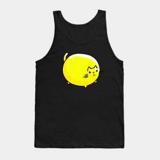 Sourpuss - Chonky Lemon Kitty Cat Tank Top